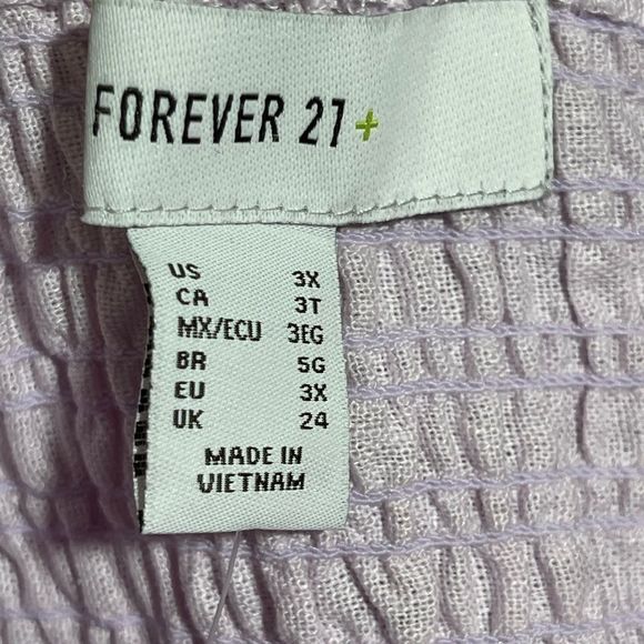 Forever 21 Plus Smocked midi dress - Picture 6 of 8